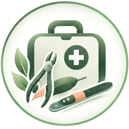 Péče o chodidla a nehty